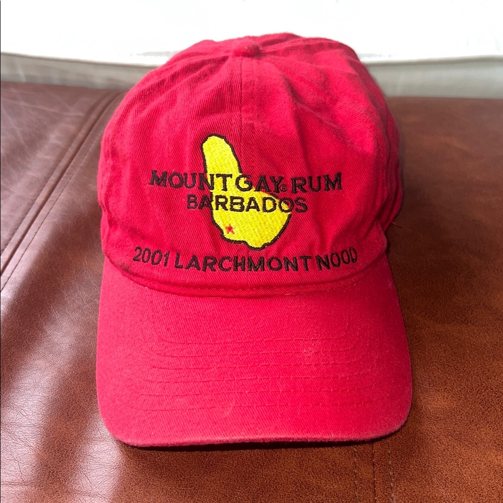 2001 Larchmont Nood Mount Gay Rum Hat